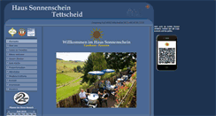 Desktop Screenshot of haus-sonnenschein-tettscheid.de